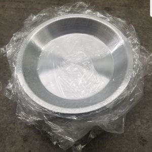 Crestware 9" Aluminum Pie pans/Dishes Set Of 5 pans. Commercial grade pie pans